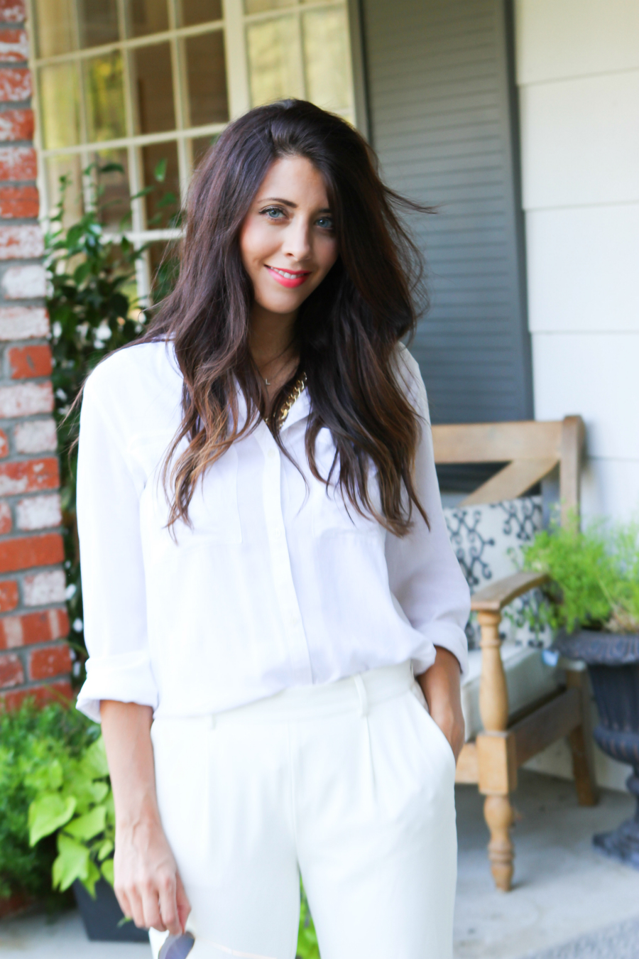 All White: Dressy + Casual & Giveaway... | The Girl in the Yellow Dress