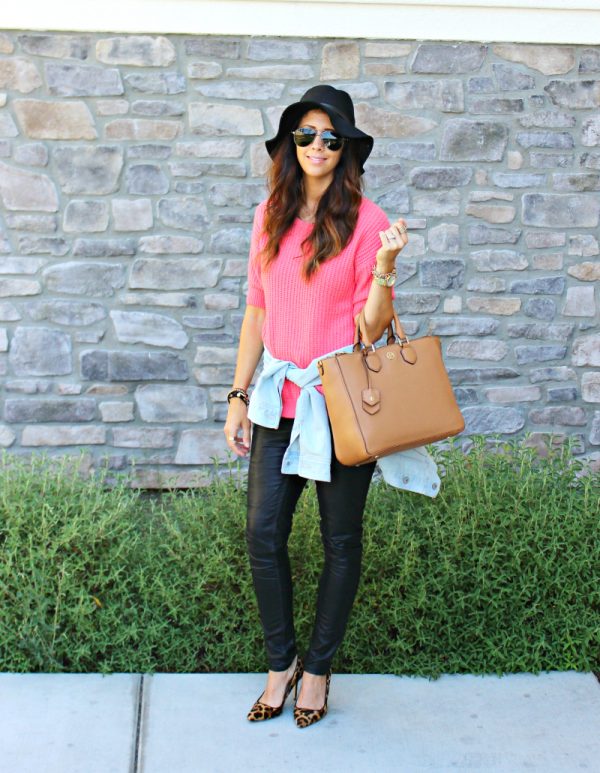 How To Dress A Short Sleeve Sweater 5 Ways... | The Girl in the Yellow ...