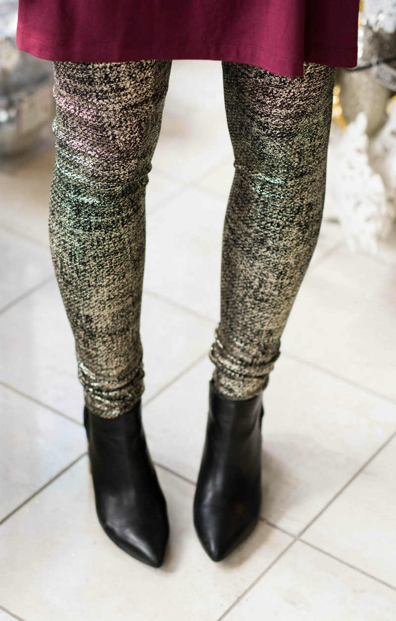 Gold Shimmer Leggings