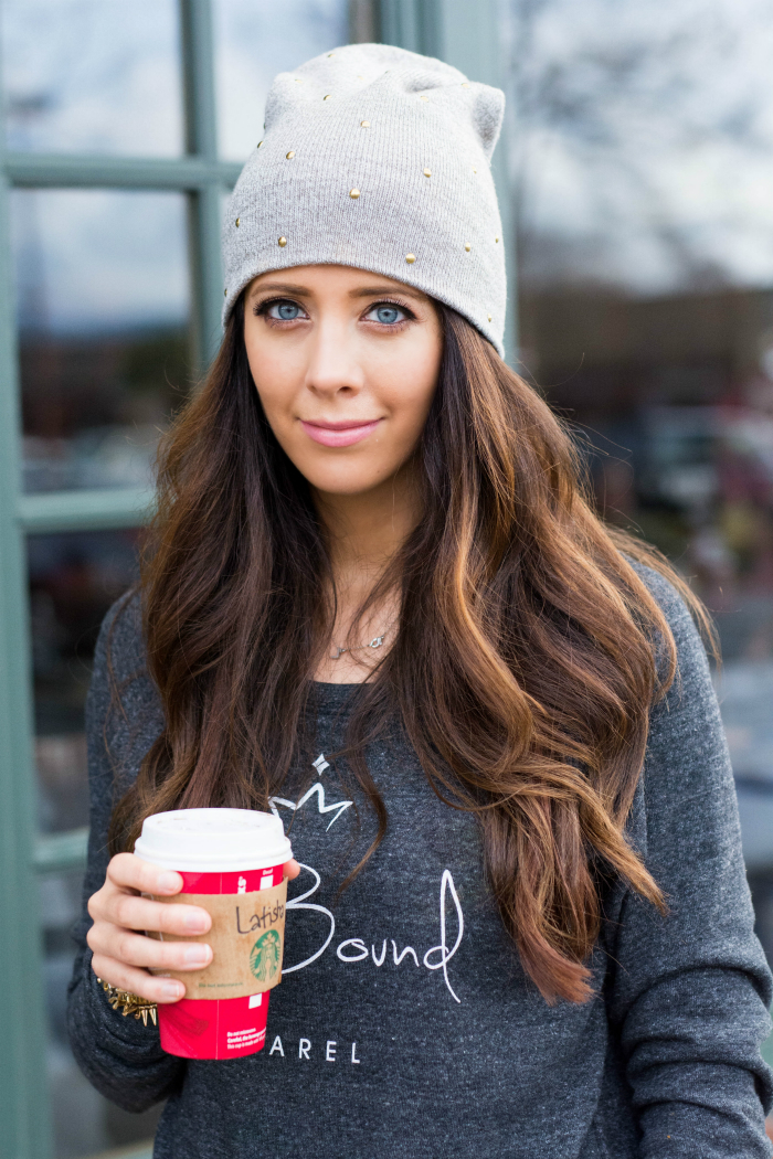 Beanie + Comfy Sweater