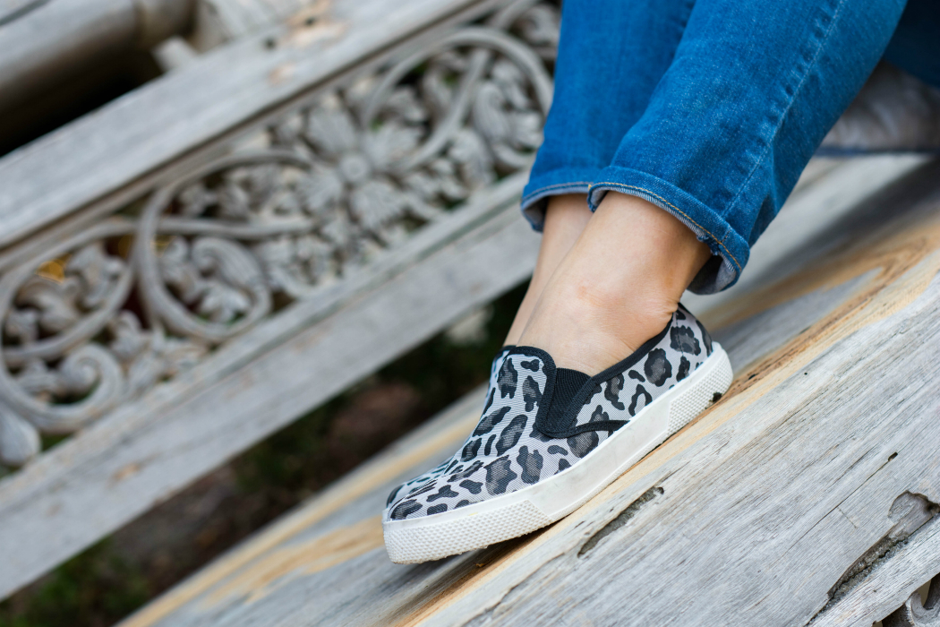 Leopard Sneakers + Denim