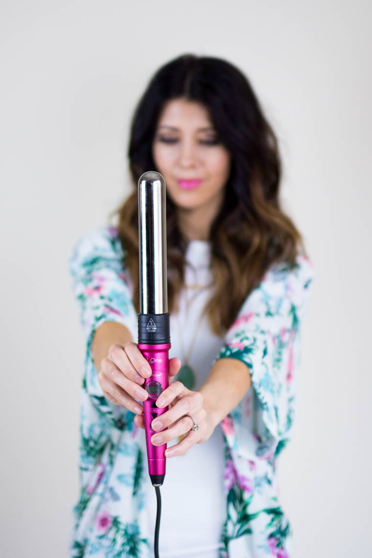 Nume Curling Wand Hair Tutorial