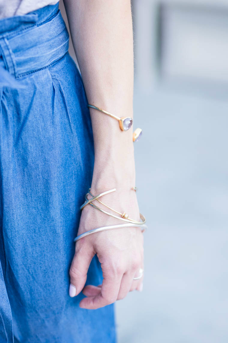 Sliver & Gold bangles