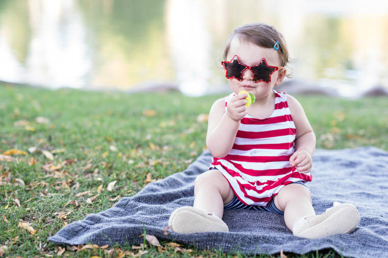 star sunnies, red, white & blue