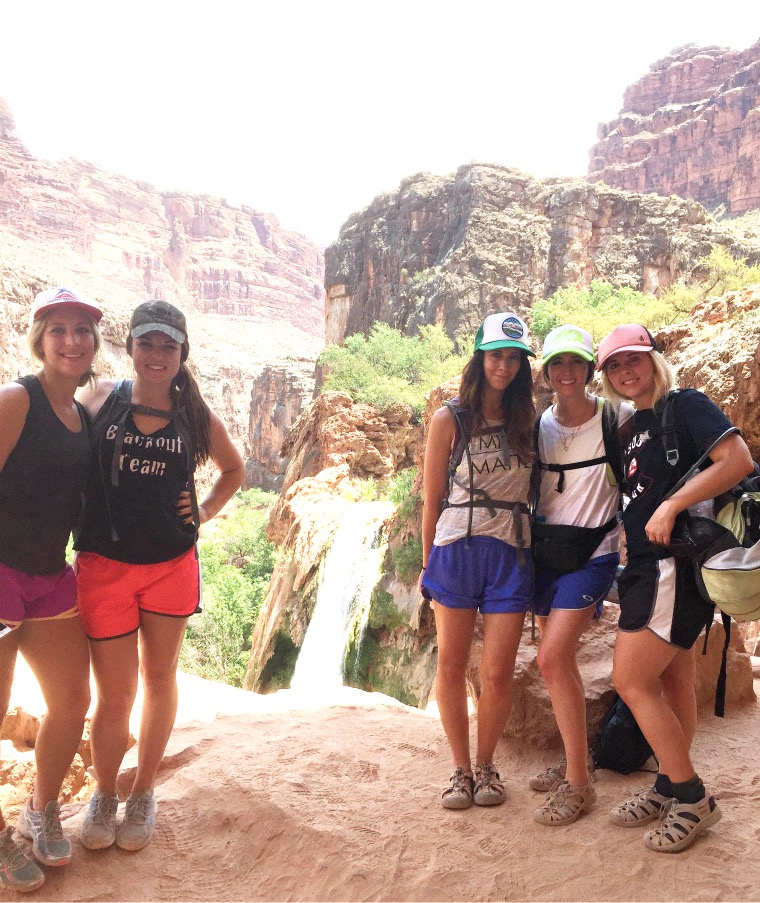 Havasupai trip by popular San Francisco blogger, The Girl in The Yellow Dress