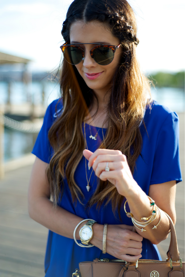 Braids and sunnies