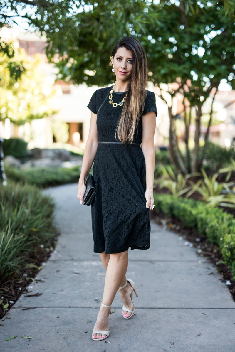 Black Lace Dress