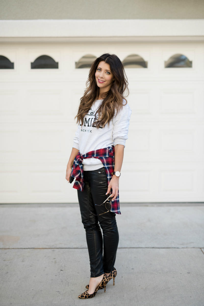 Leopard, Plaid & Leather