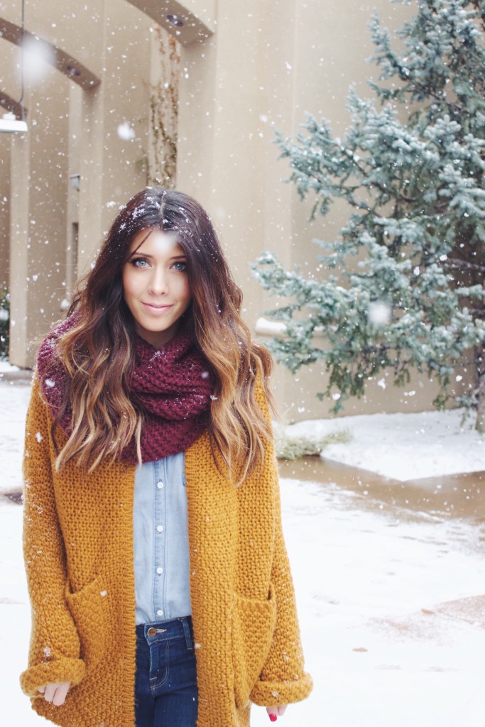 Comfy Sweater & Scarf