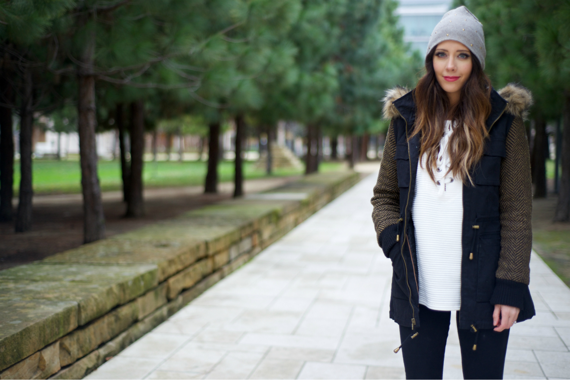 Beanie & Coat | The Girl in the Yellow Dress