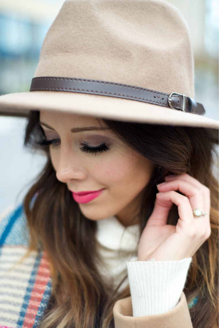 Tan Coat + Distressed Jeans ... | The Girl in the Yellow Dress