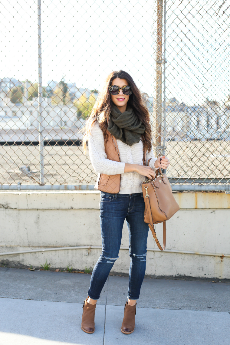 Scarf, Vest & Booties