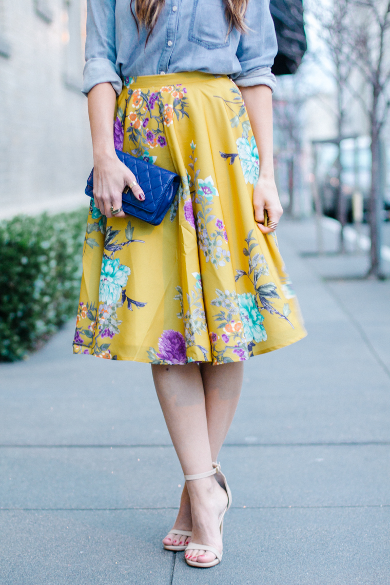 Floral Midi