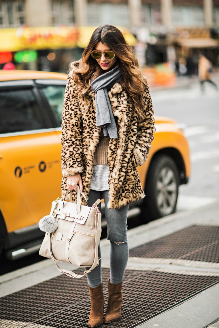 Leopard Faux Fur