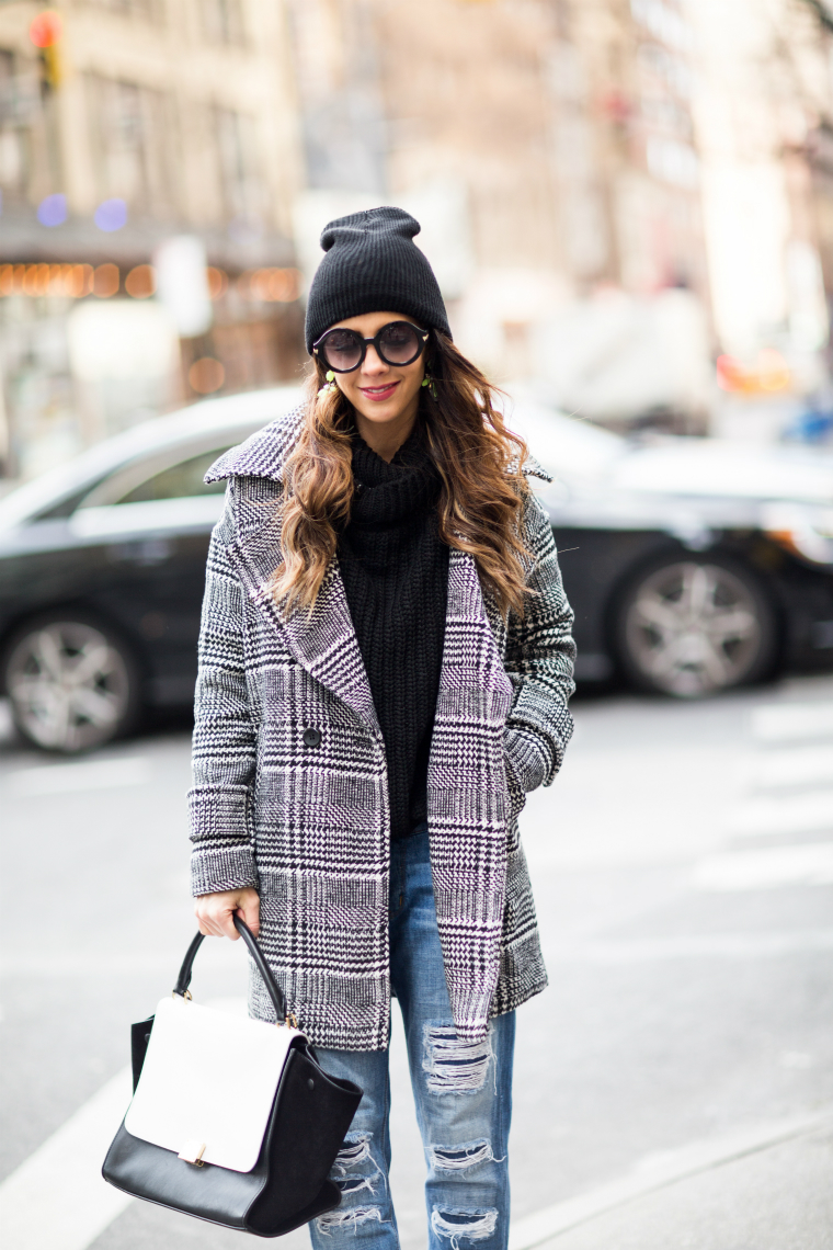 Plaid Coat