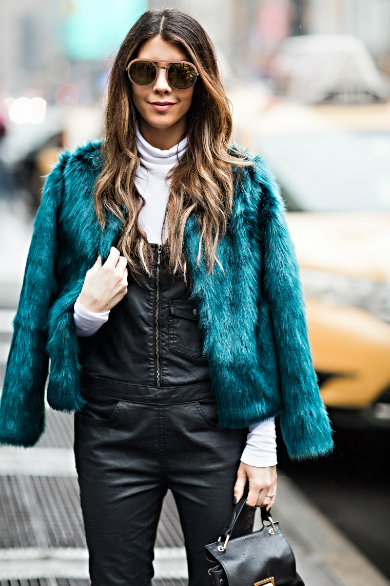 Fur, Overalls, Sunnies