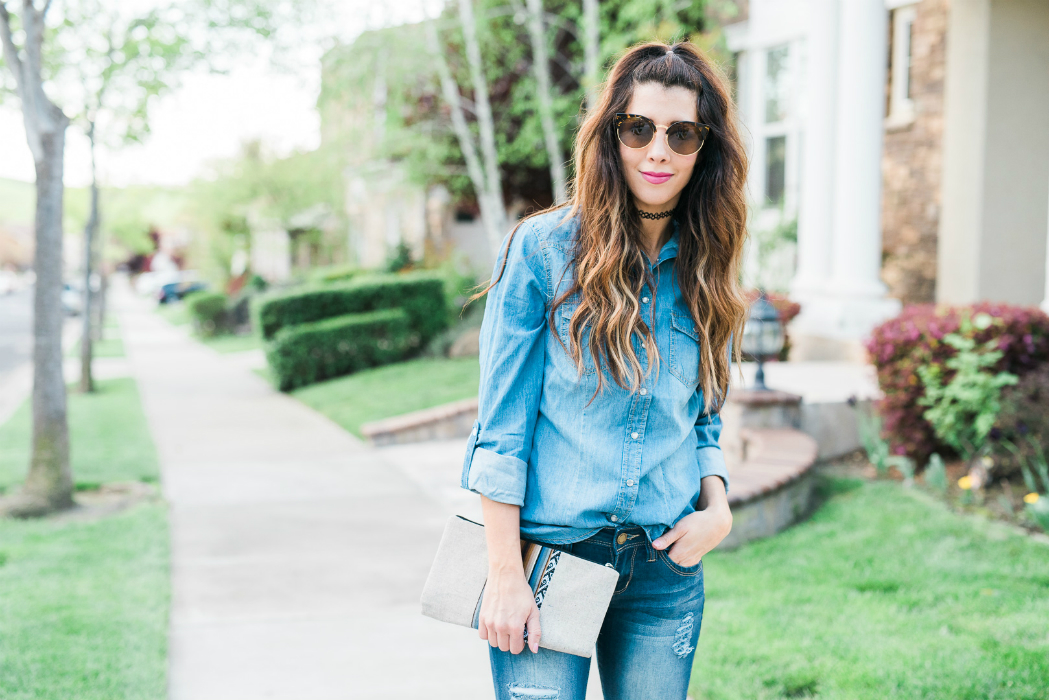 Denim Top