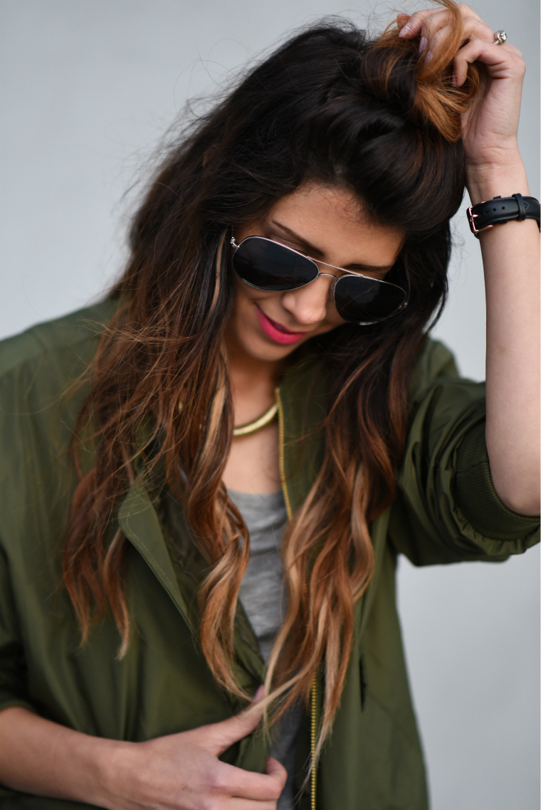 Bomber Jacket | The Girl in the Yellow Dress