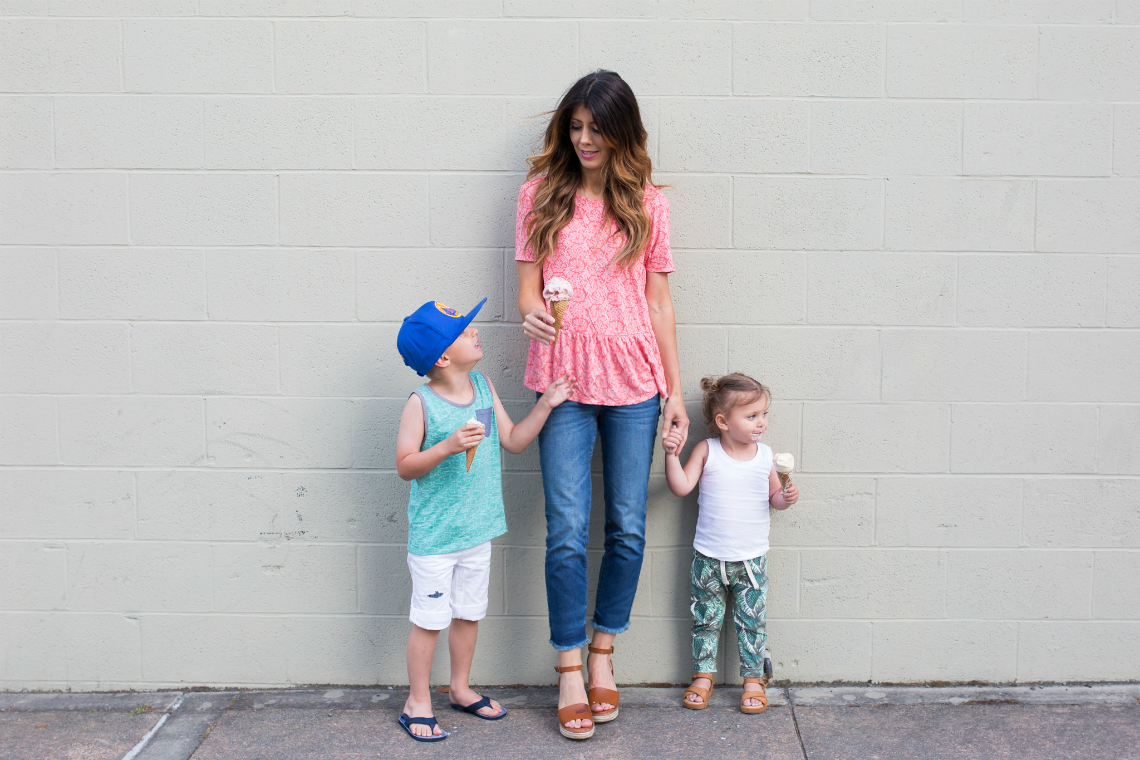 Old Navy Outfits Perfect for Your Play Dates This Summer by popular San Francisco fashion blogger, The Girl in The Yellow Dress