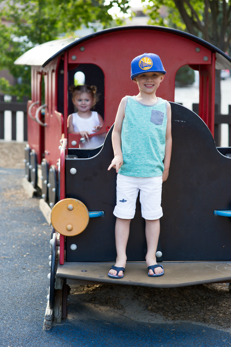 Old Navy Outfits Perfect for Your Play Dates This Summer by popular San Francisco fashion blogger, The Girl in The Yellow Dress