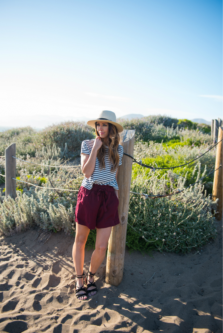 Beach Look | The Girl in the Yellow Dress