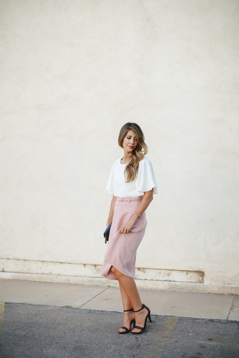 Perfect Midi Skirt | The Girl in the Yellow Dress