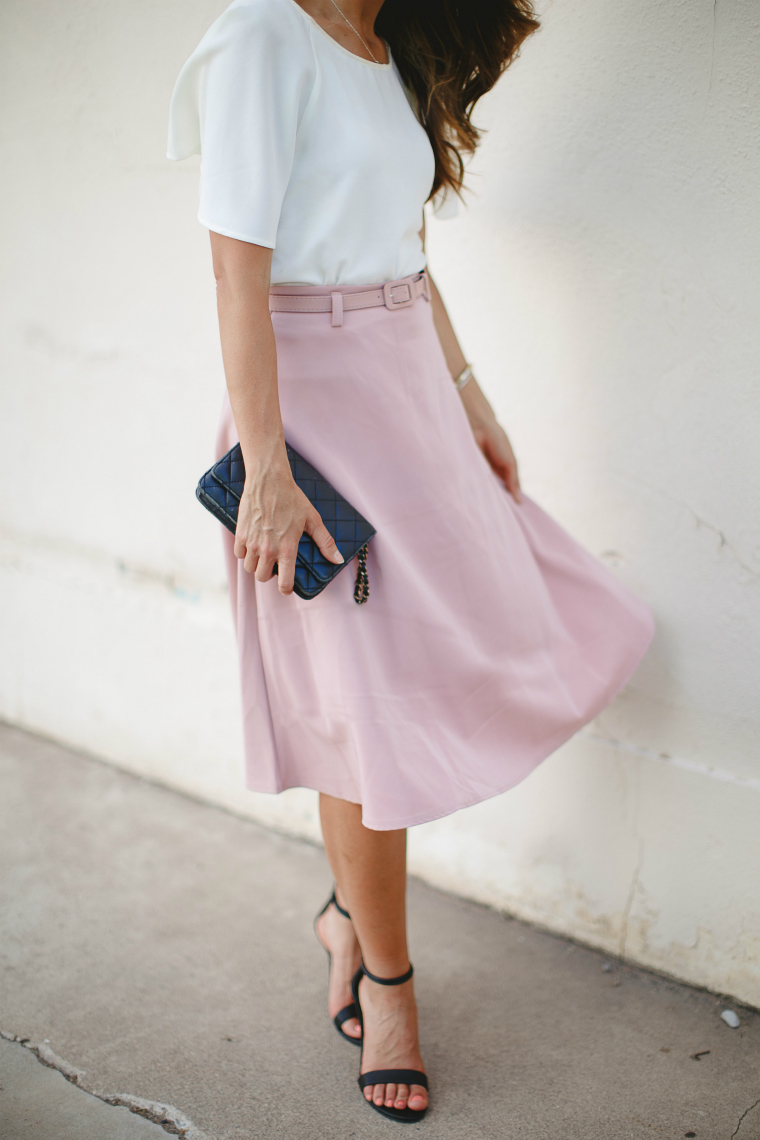 Perfect Midi Skirt | The Girl in the Yellow Dress