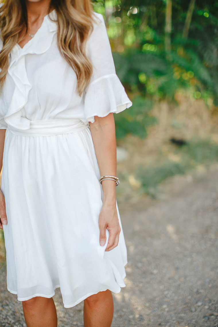 Little White Dress | The Girl in the Yellow Dress