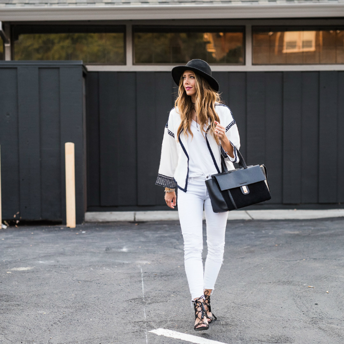 White + Black | The Girl in the Yellow Dress