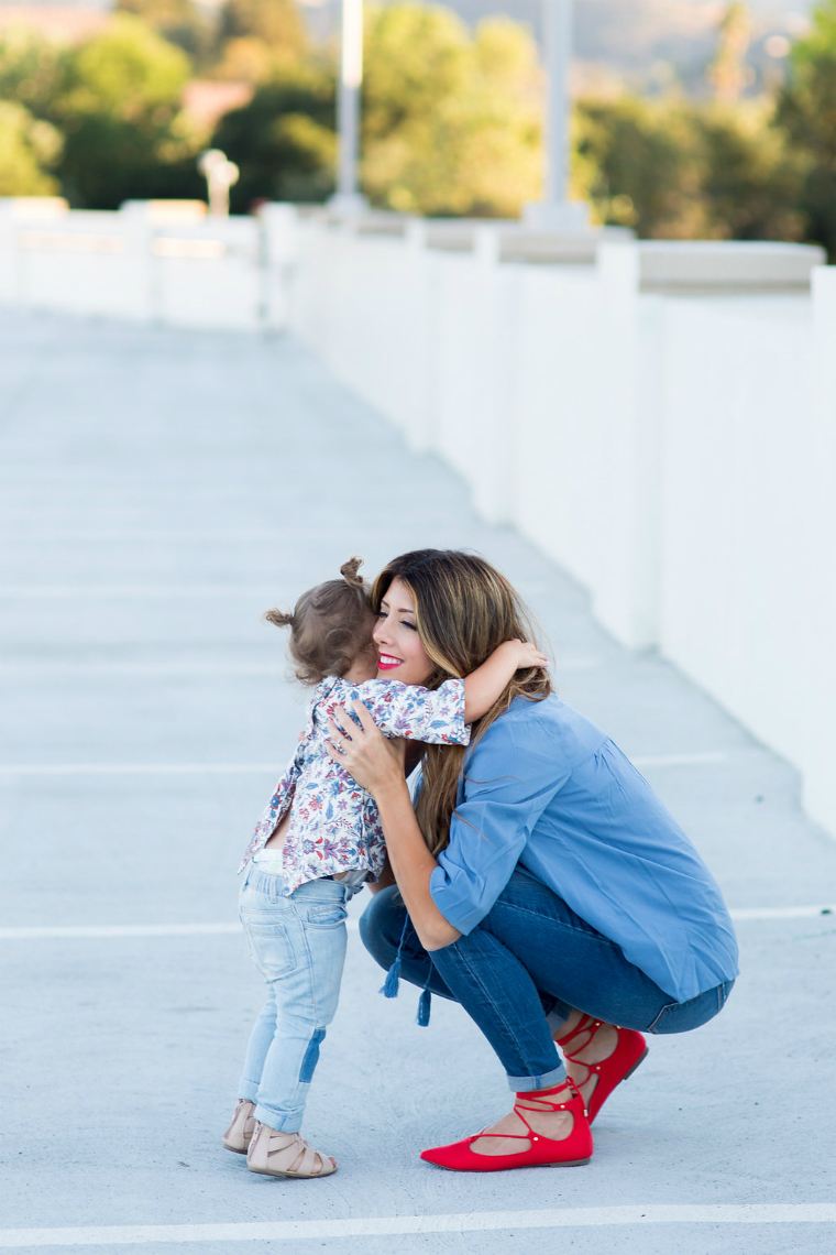 Back to School Denim with Old Navy featured by popular San Francisco fashion blogger, The Girl in The Yellow Dress