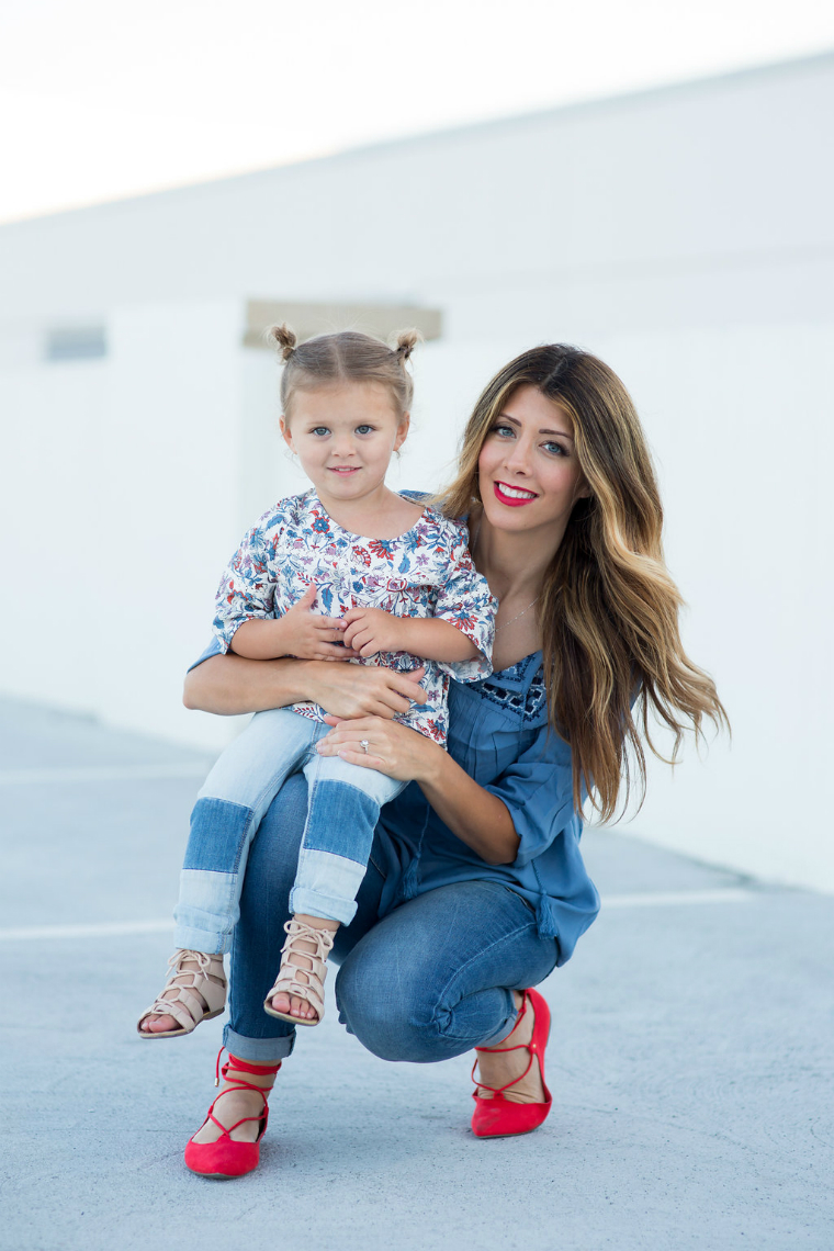 Back to School Denim with Old Navy featured by popular San Francisco fashion blogger, The Girl in The Yellow Dress