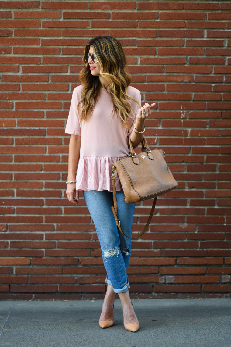 Blush Top | The Girl in the Yellow Dress