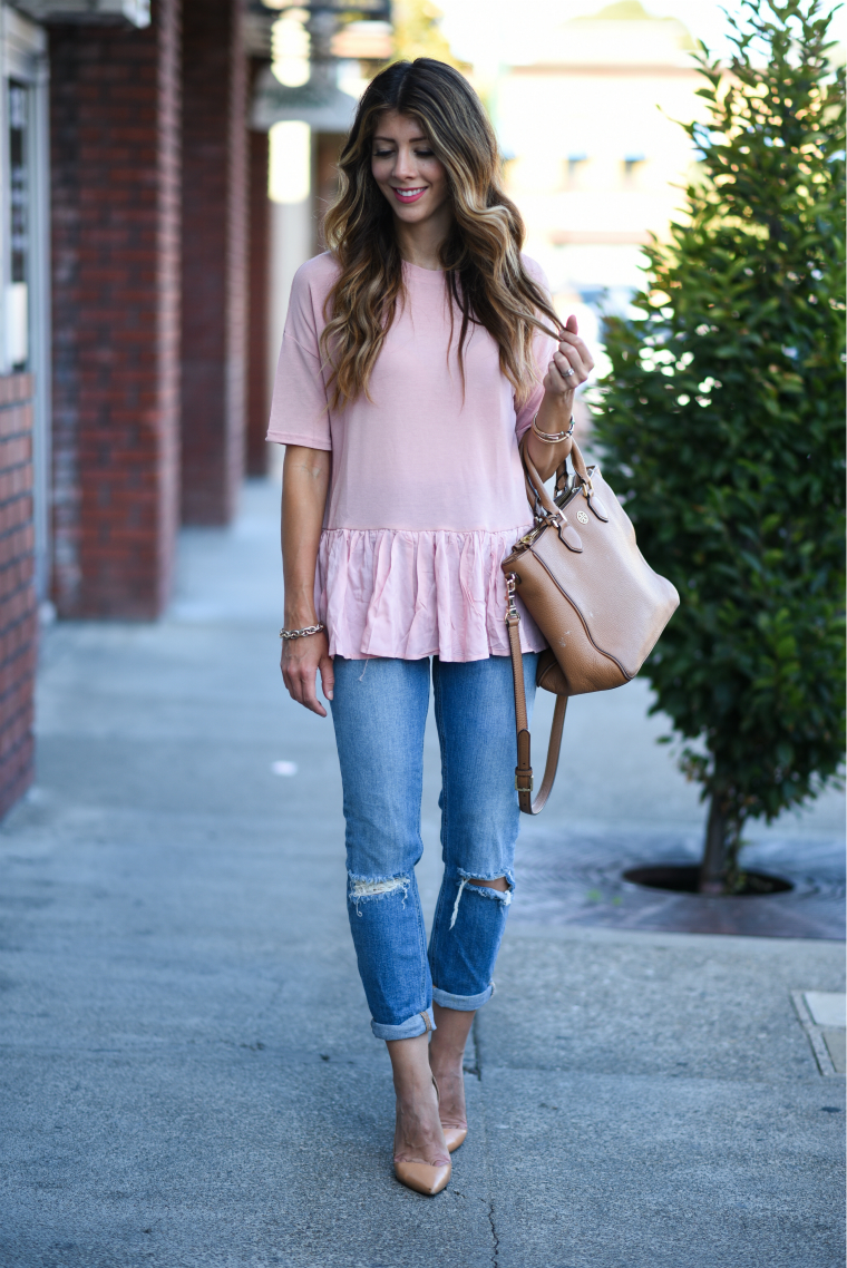 Blush Top | The Girl in the Yellow Dress