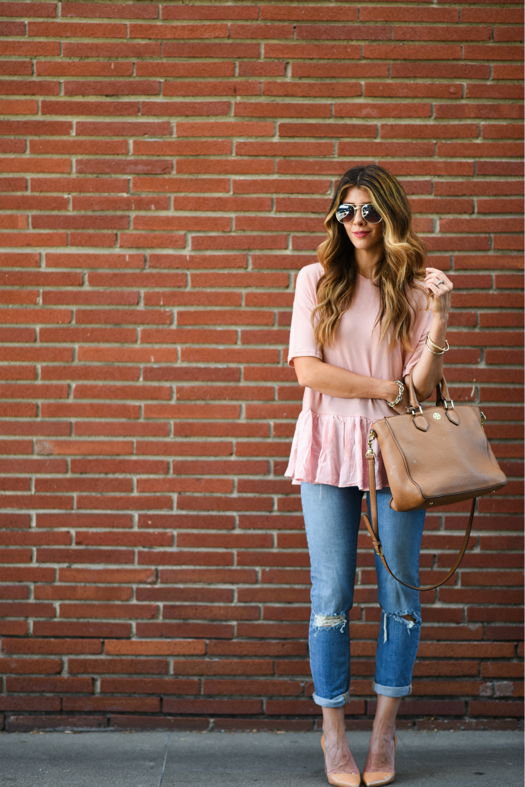 Blush Top | The Girl in the Yellow Dress