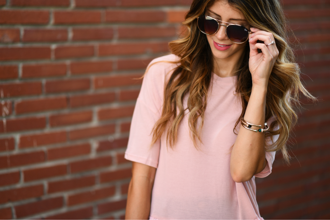 Blush Top | The Girl in the Yellow Dress