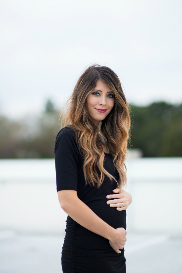 Pregnancy Style, LBD | The Girl in the Yellow Dress