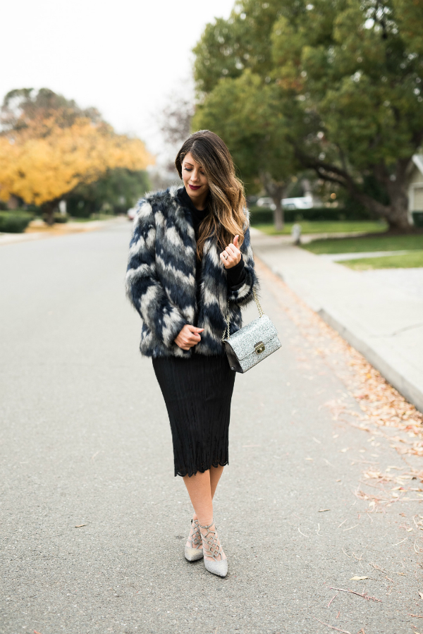 Faux Fur Coat