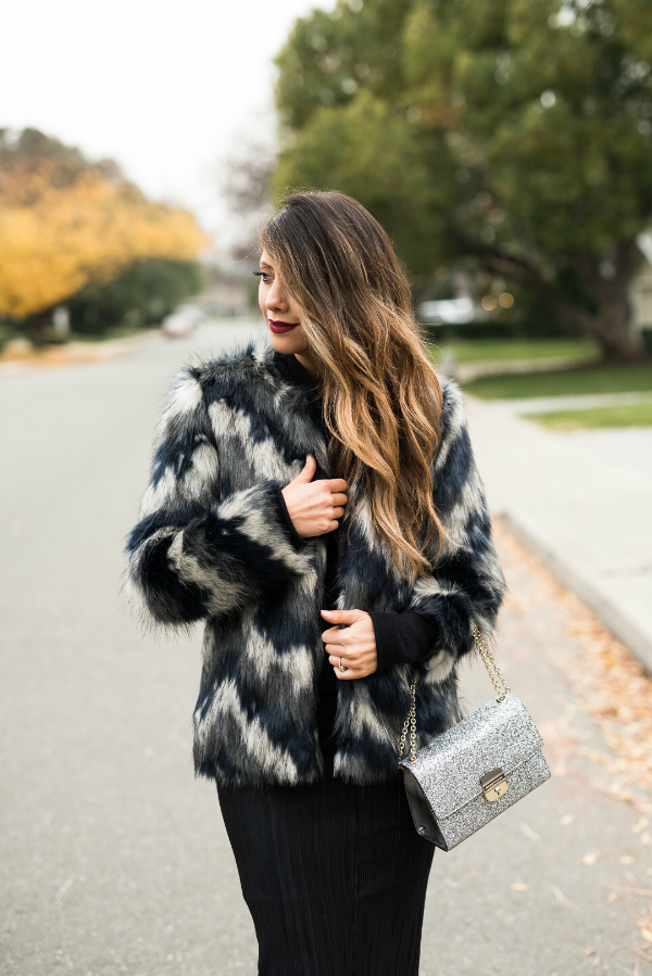 Faux Fur Coat