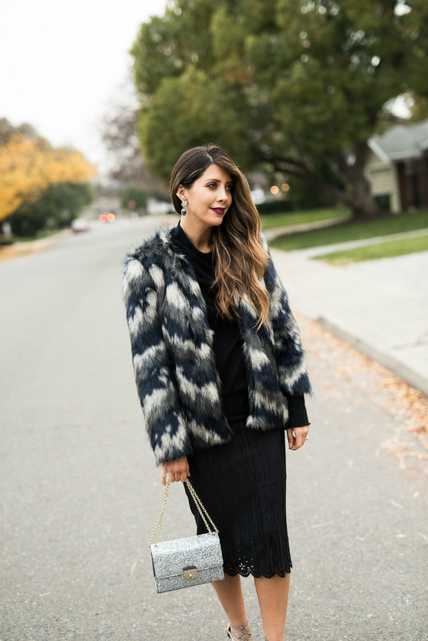 Faux Fur Coat