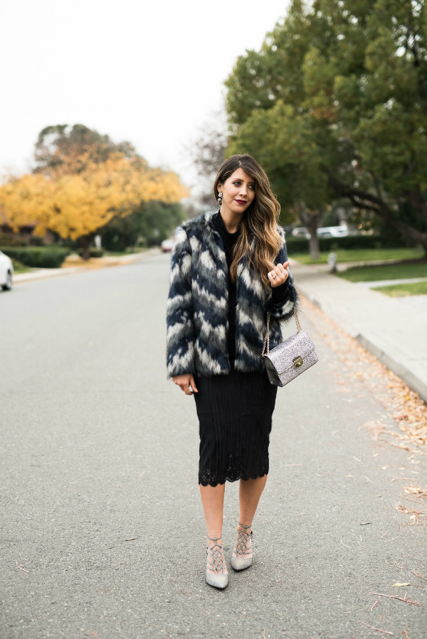 Faux Fur Coat