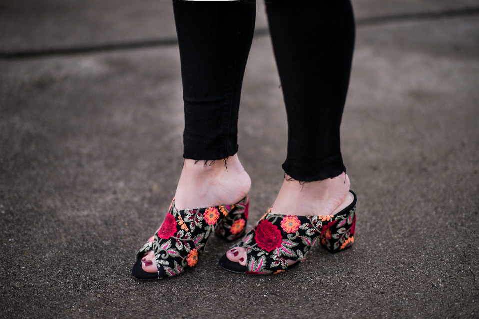 Floral Mules