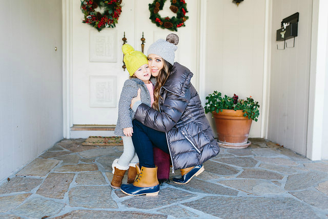 Mother, Daughter Winter Fashion