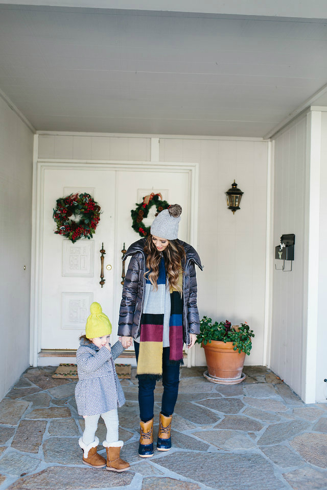 Mother, Daughter Winter Fashion