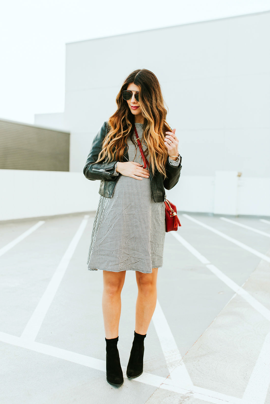 Pop Of Red, Maternity Fashion