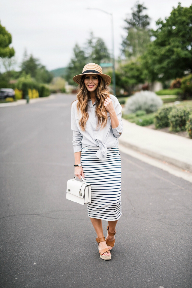 Maternity to postpartum fashion with BAE | The Girl In The Yellow Dress