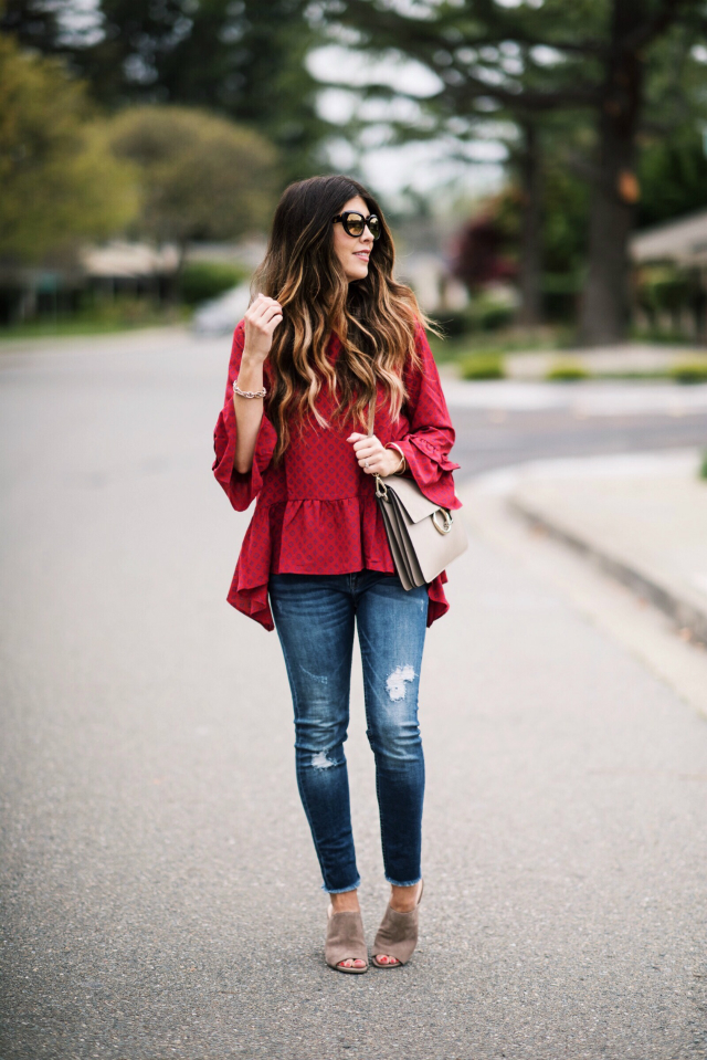 Ruffle Blouse 