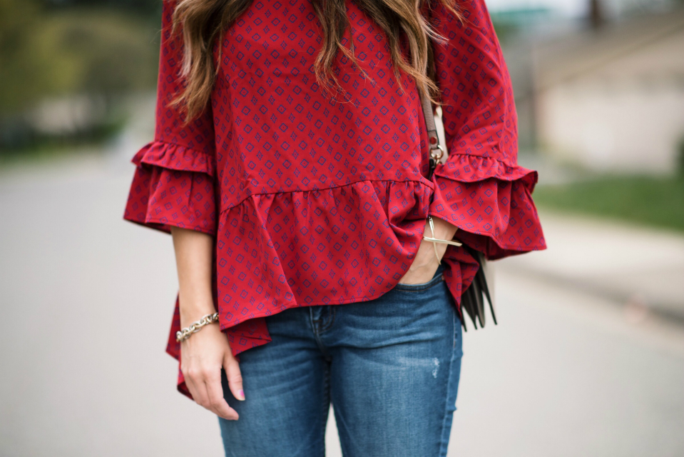 Ruffle Blouse 