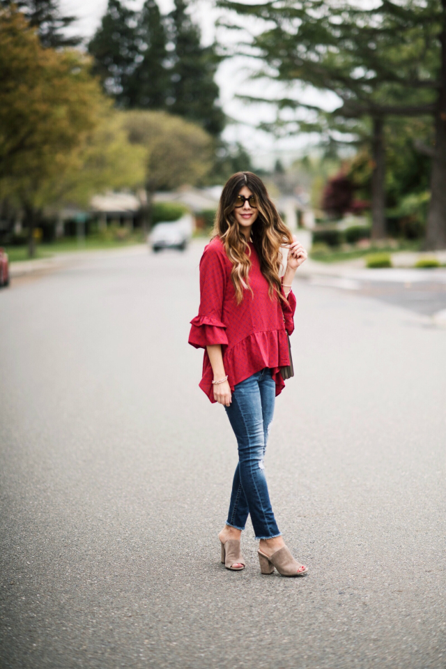 Ruffle Blouse 