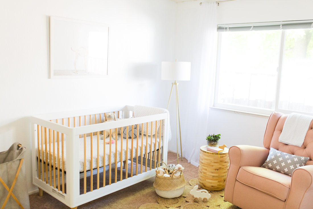 Londyn's Nursery Reveal by popular San Diego mom blogger The Girl in The Yellow Dress