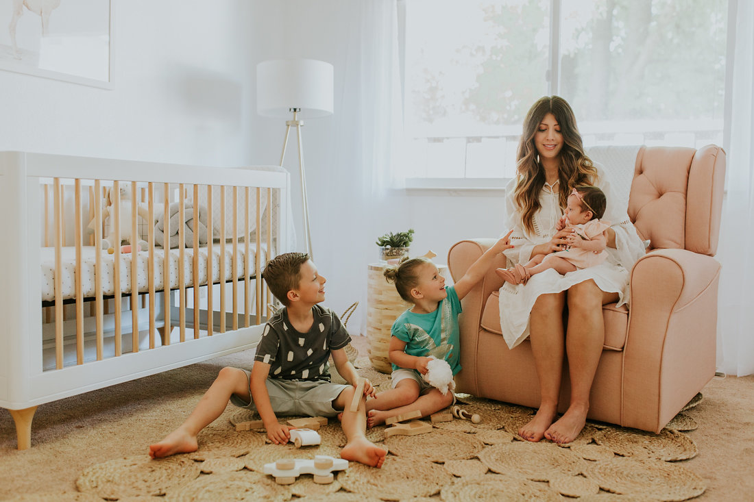 Londyn's Nursery Reveal by popular San Diego mom blogger The Girl in The Yellow Dress